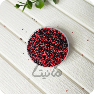 ترافل شنی قرمز مشکی
